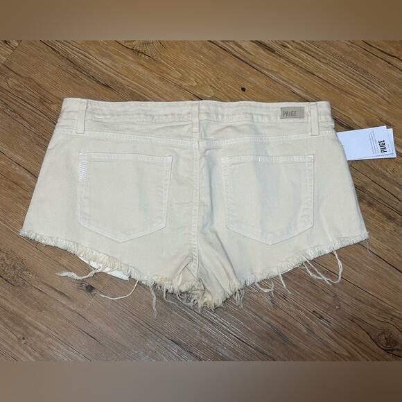 Nwt- Paige Denim -Echo Park Cutoff Shorts-SZ 31 - Picture 3 of 6